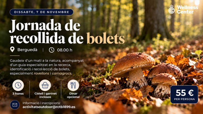 Jornada de recollida de bolets al Berguedà