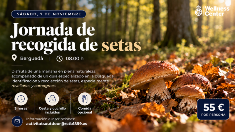 Jornada de recogida de setas en el Berguedà