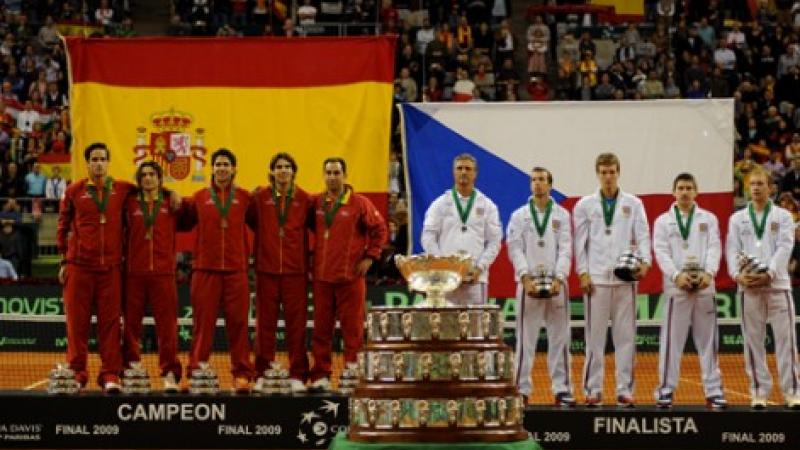 ESPANYA suma la seva quarta COPA DAVIS per la porta gran