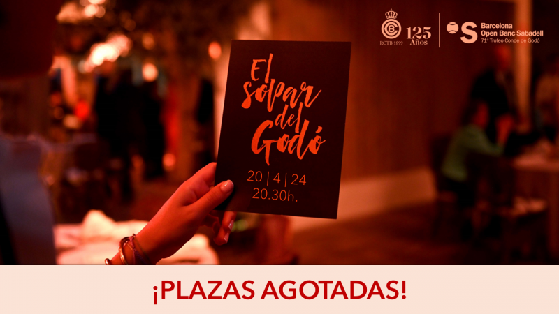 ¡Reserva mesa para la Cena del Godó 2024!