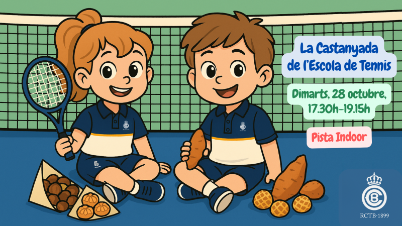 L'Escola de Tennis celebrarà un any més la Castanyada
