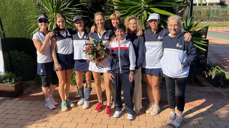 L'equip femení +55 de l'RCTB-1899 guanya el Campionat de Catalunya