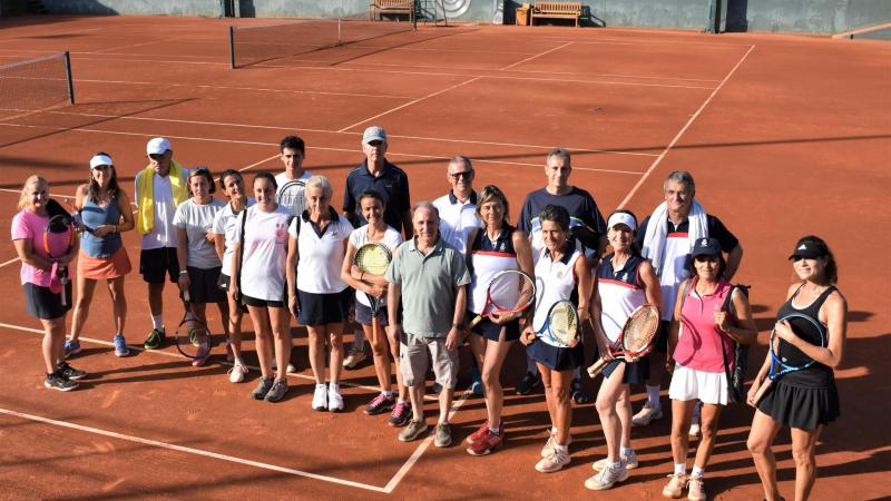 Celebrada la 1a jornada tenística de Verano 2022