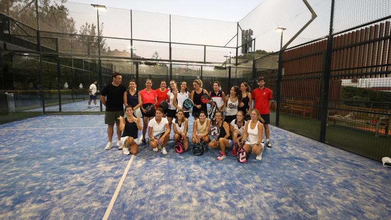 Elena Pradera y Marta Azorín, campeonas de la americana femenina de pádel