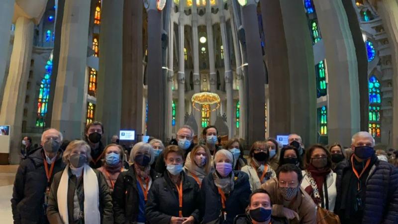 Celebrada la segunda visita a la Sagrada Familia