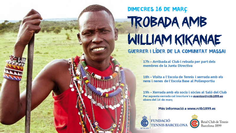 Trobada amb William Kikanae, guerrer i líder de la comunitat massai
