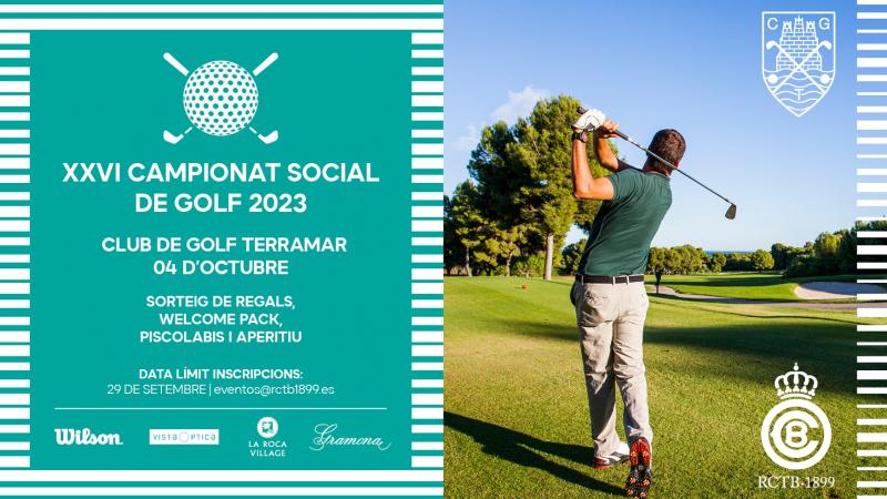 Participa al XXVI Campionat Social de Golf by Wilson