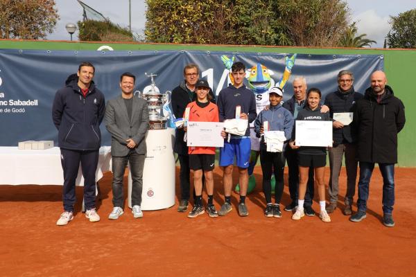 Tim Franco i Caterina López, campions del Trofeu Conde de Godó Sub-14 de Girona by Esportcat