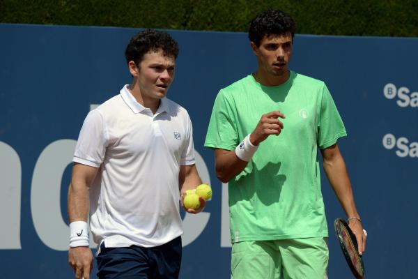 La dupla de l'RCTB-1899 Montes-Martí s'acomiada del Torneig