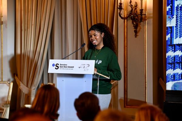 Vivian Mejía, protagonista a la presentació del Trofeu Conde de Godó