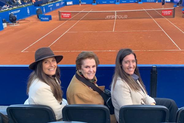 María José Mata Satrustegui, la socia del RCTB-1899 que ha presenciado casi todas las ediciones del Trofeo Conde de Godó